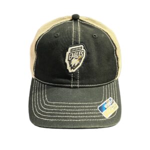 CB Eagles Mesh back Trucker Hat – Stained Blk/Tan